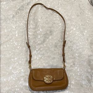 Tory Burch tan leather crossbody